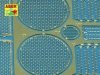 Aber 35G04 Grilles for german self-propelled gun Jagdpanther (1:35)